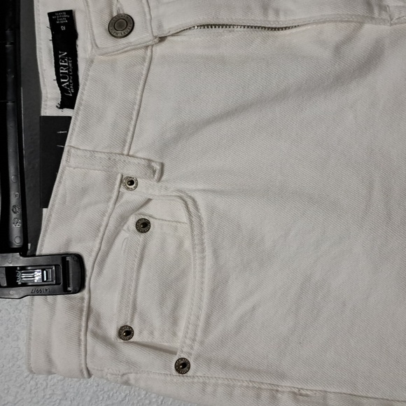 Lauren Ralph Lauren High-Rise Straight Ankle Jeans - Picture 4 of 12